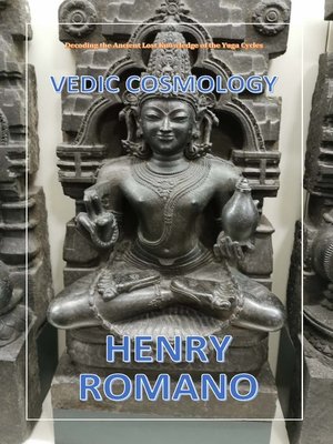 cover image of VEDIC COSMOLOGY